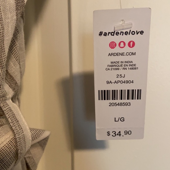 Striped thin strapped dress - Picture 5 of 5